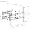 Gembird Full Motion Tv Wall Mount 60'-120' - (WM-120ST-01)