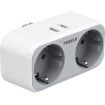 Tessan 4 In 1 Wall Socket 2xSCHUKO, 1xTYPE-C,1xUsb - (TS-WS02DE01)