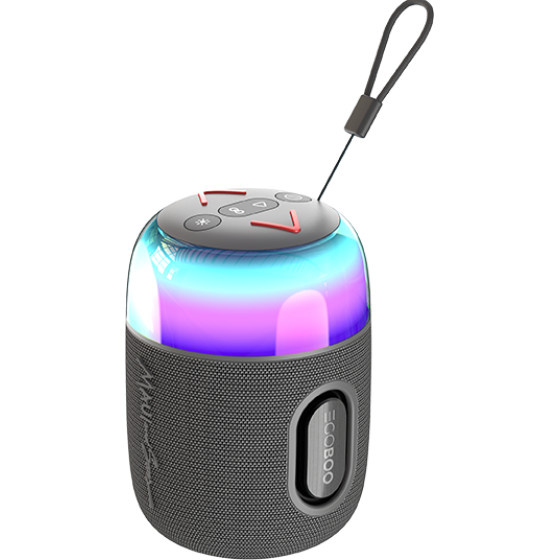 Egoboo X Maui Bt Led Speaker Pulse, Grey - (MUS2GRY)