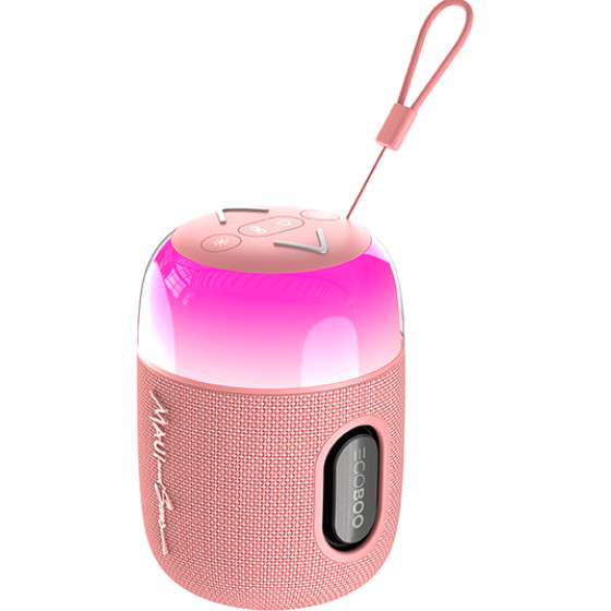 Egoboo X Maui Bt Led Speaker Pulse, Pink - (MUS2PNK)