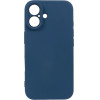 Senso Soft Touch Iphone 16 Pro Blue Backcover - (SESTIP16PBL)