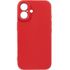 Senso Soft Touch Iphone 16 Red Backcover - (SESTIP16R)