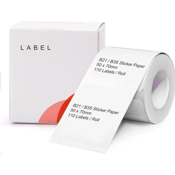 NIIMBOT Thermal Label Paper 50*70-110 White Oem - (A2A18918301)