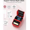 NIIMBOT Thermal Label Printer B21S 2-Inch Red - (B21S-RED)