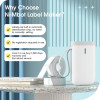 NIIMBOT Thermal Label Printer D11 0.5-Inch White - (D11-W)