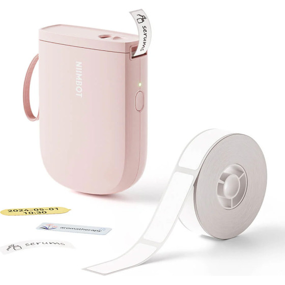 NIIMBOT Thermal Label Printer D11-H 0.5-Inch Pink - (D11-H-P)