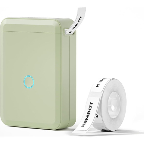NIIMBOT Thermal Label Printer D110 0.5-Inch Light Green - (D110-GN)