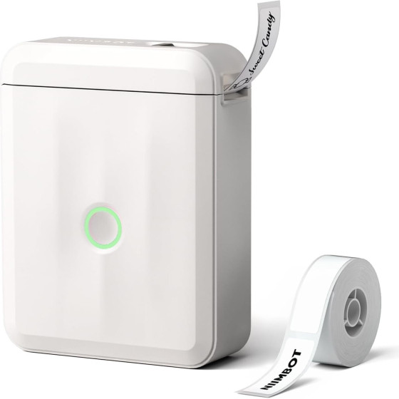 NIIMBOT Thermal Label Printer D110-M 0.5-Inch White - (D110-M-W)