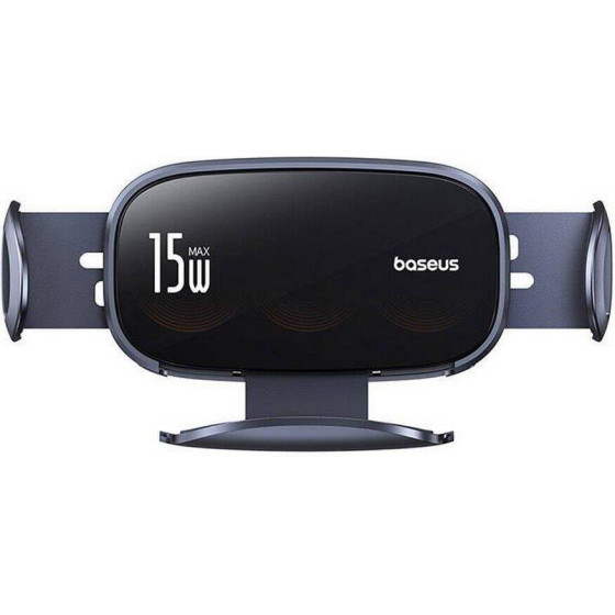 Baseus Car Holder With Inductive Charger Lightchaser Black - (C40355901111-00)