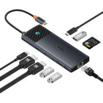 Baseus Docking Station 10��1 USB-C �� 2xHdmi 3xUSB-A USB-C RJ45 SD/Tf Pd ����� - (B00061800123-00)