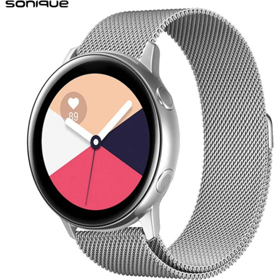 Sonique ������� Milanese Dual Stainless Steel 20mm ��� Samsung, Huawei, Amazfit, Xiaomi, Honor �����