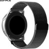 Sonique ������� Milanese Dual Stainless Steel 20mm ��� Samsung, Huawei, Amazfit, Xiaomi, Honor �����