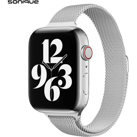 Sonique ������� Stainless Steel Milanese Slim ��� Apple Watch (38/40/41MM) �����