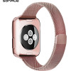 Sonique ������� Stainless Steel Milanese Slim ��� Apple Watch (42/44/45/49MM) ��� �����