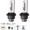 GloboStar D2S/D2R ������ ����������� Hid Xenon Super Vision High Brightness +60% E1 ECER37 360� Dc 12-24V IP20 �3.2 x �7cm 4300K- ��� 2 �������� - (84025)