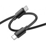 Hoco Type C To Type C Data Cable 1m PD60W X96 Black - (HCX96TC60B)