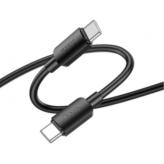 Hoco Type C To Type C Data Cable 1m PD60W X96 Black - (HCX96TC60B)