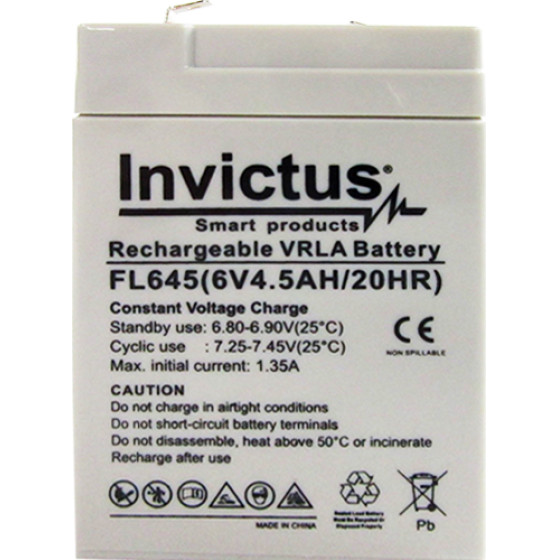 Invictus FL6-4,5 �������� �������� 4,5AH 6V