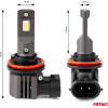 AMiO ������ Led H8/�9/�11 12V 44W 6.500K 3.936lm X4 Series Aviator Plug & Play ���� - 2 ���. - (03765)