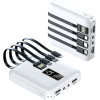 Powerbank Mini - 4in1 - 10.000mAh - S-341 - 884485 - White OEM - (884485_w)