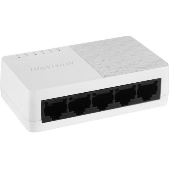 Hikvision 5 Port Soho Unmanaged Switch - (DS-3E0105D-O)