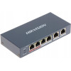 Hikvision 6 Port Unmanaged Poe Switch L2 Series - (DS-3E0106HP-E)