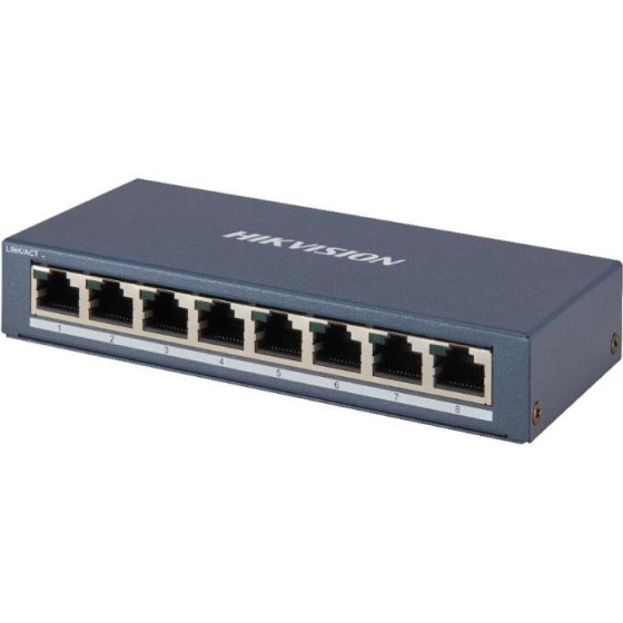 Hikvision 8 Port Unmanaged Switch L2 Series - (DS-3E0508-E(B))