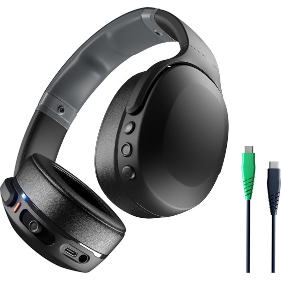 Skullcandy (S6EVW-N740) Crusher EVO, Wireless OVER-Ear Headphones (True BLACK)