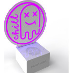 SBS Music Hero Wireless Speaker 3W With Led Light Chill - (MHSPLEDCHIL)