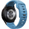 Tech-Protect Replacment Band Silicone Line For Samsung Watch 4 / 5 / 5 Pro / 6 / 7 / Fe Mont Blue - (TPRBSW4MB)
