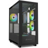Sharkoon Rebel C60 Rgb Gaming Midi Tower ����� ���������� �� ������ �������� ����� - (REBC60RGBBK)