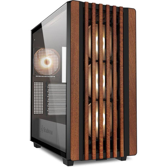Sharkoon Rebel C70G Rgb Gaming Midi Tower ����� ���������� ����� - (REBC70GRGBBK)