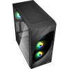 Sharkoon Rebel C80G Rgb Black Atx - (REBC80GRGBBK)