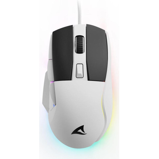 Sharkoon SGM35 Rgb Gaming ������� 6400 Dpi ����� - (SGM35WH)