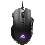 Sharkoon Shark Force 3 Ergonomic Gaming Mouse Black - (SHFO3BK)