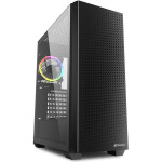 Sharkoon VS9 Rgb Gaming Midi Tower ����� ���������� �� ������ �������� ����� - (VS9RGBBK)