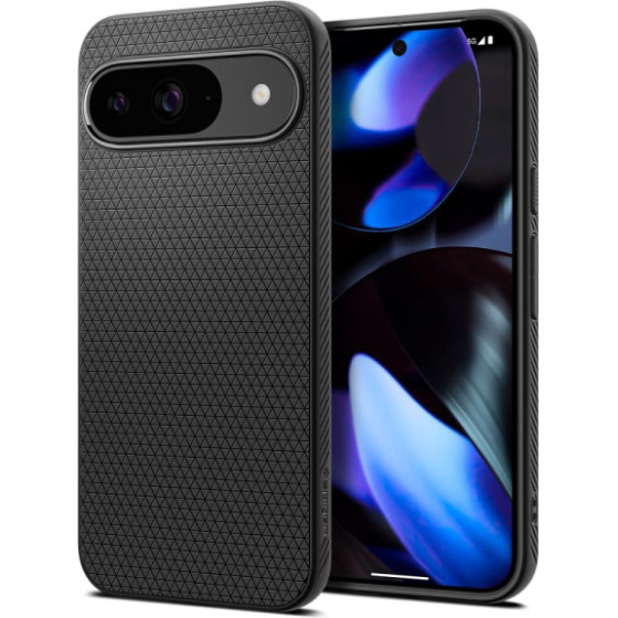 Spigen Liquid Air Google Pixel 9 / 9 Pro Black Backcover - (ACS07682)