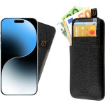 Idol 1991 ���� Iphone 16 Pro 6.3'' ANTI-Rfid Leather Smart Wallet BLACK
