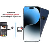 Idol 1991 ���� Iphone 16 Pro 6.3'' ANTI-Rfid Leather Smart Wallet BLUE