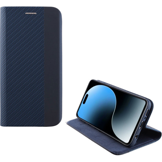 Idol 1991 ���� Iphone 16 Pro Max 6.9'' Elite ANTI-Rfid Book Stand BLUE