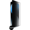 Idol 1991 Tempered Glass Iphone 16 Pro 6.3'' 9H 0.25mm Premium Privacy Antispy Semi Curved Full Glue BLACK