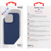 Volte-Tel ���� Iphone 16 Pro 6.3'' Silicon Tpu Camera Guard BLUE