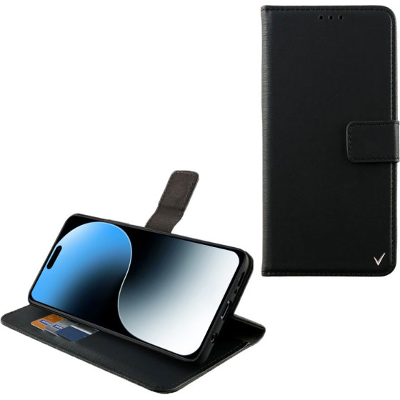 Volte-Tel ���� Iphone 16 Pro Max 6.9'' Allure Magnet Book Stand Clip BLACK
