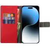 Volte-Tel ���� Iphone 16 Pro Max 6.9'' Allure Magnet Book Stand Clip RED