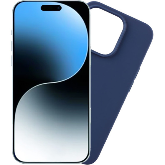 Volte-Tel ���� Iphone 16 Pro Max 6.9'' Silicon Tpu Camera Guard BLUE