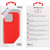 Volte-Tel ���� Iphone 16 Pro Max 6.9'' Silicon Tpu Camera Guard RED