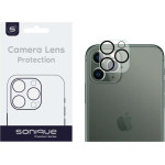 Sonique Camera Protection Lens Full Cover Apple Iphone 11 Pro / Iphone 11 Pro Max Black