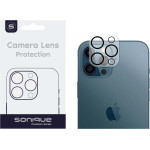 Sonique Camera Protection Lens Full Cover Apple Iphone 12 Pro Max Black