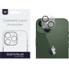 Sonique Camera Protection Lens Full Cover Apple Iphone 13 Mini / Iphone 13 Black