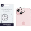 Sonique Camera Protection Lens Full Cover Apple Iphone 15 / Iphone 15 Plus Black